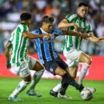 Arezo em jogo do Grêmio contra o Juventude