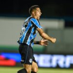 Cristian Olivera em jogo do Grêmio