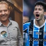 Diretor Guto Peixoto e Villasanti, do Grêmio