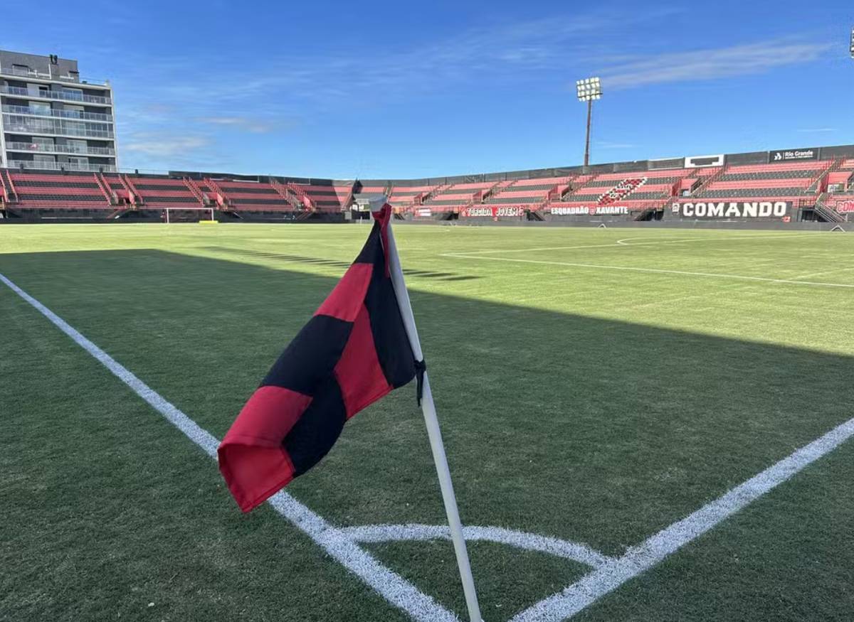 Estádio Bento Freitas, palco de Brasil de Pelotas x Grêmio