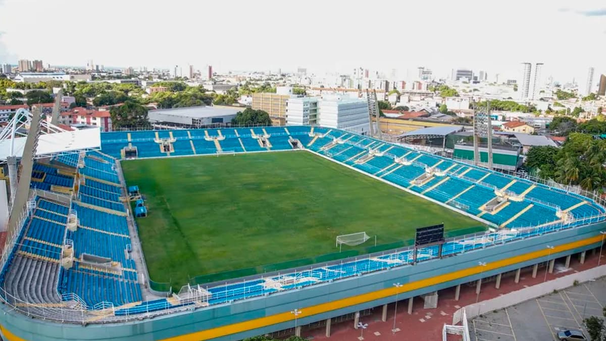 Estádio Presidente Vargas, em Fortaleza