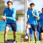 Geromel e Rodrigo Caio pelo Grêmio