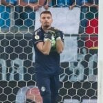 Goleiro Gabriel Grando pelo Grêmio