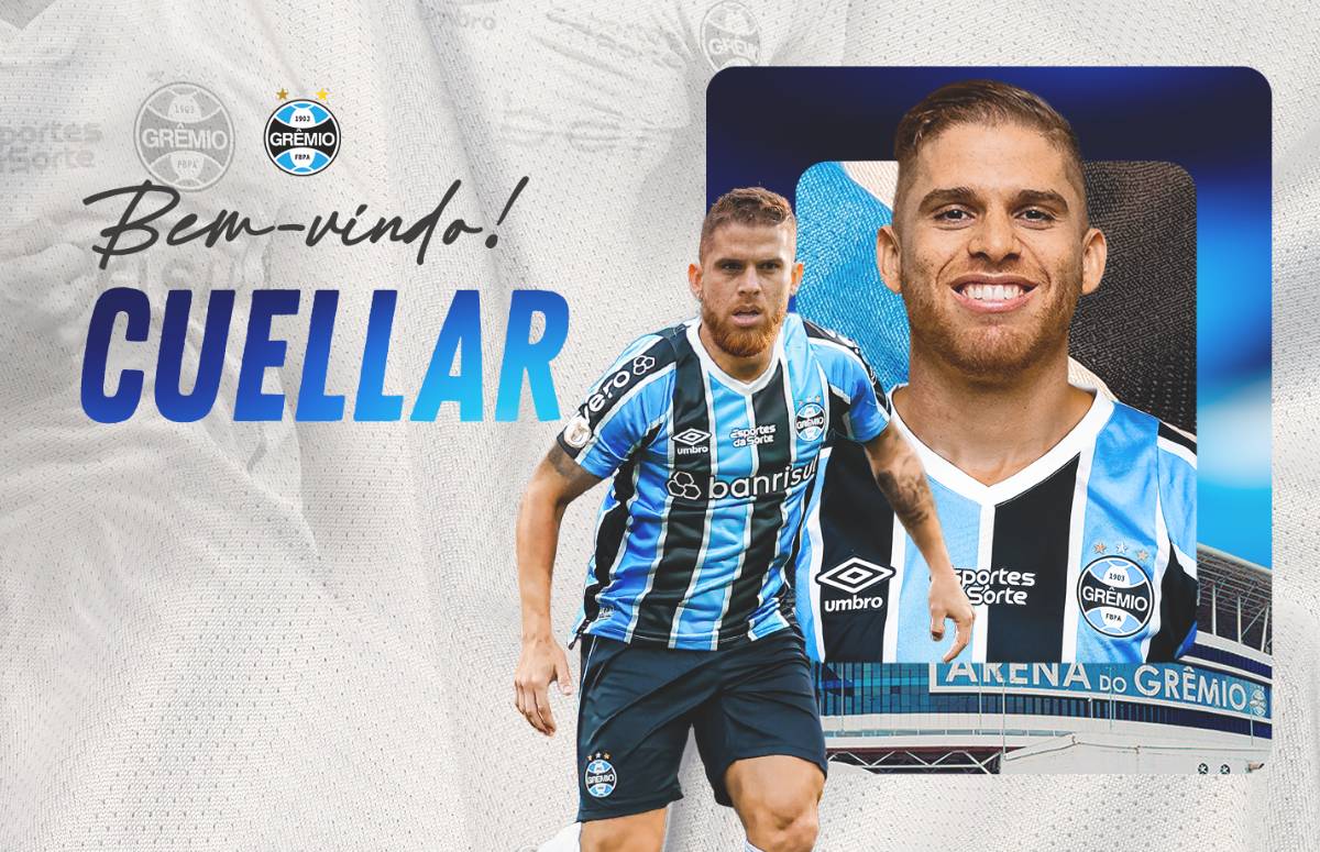 Grêmio anuncia Cuéllar