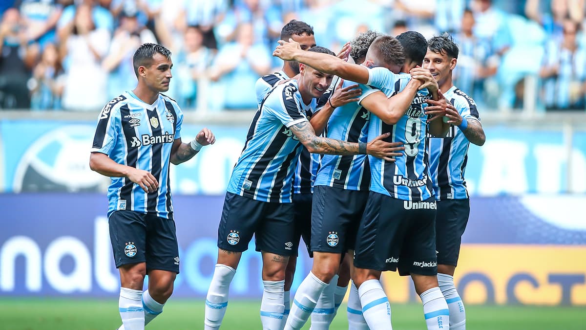 Jogadores do Grêmio