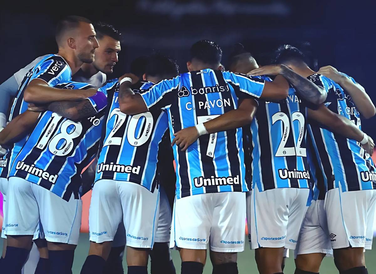 Jogadores do Grêmio