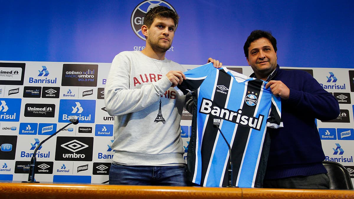 Grêmio apresenta novo comando de futebol e avisa: Agora é guerra