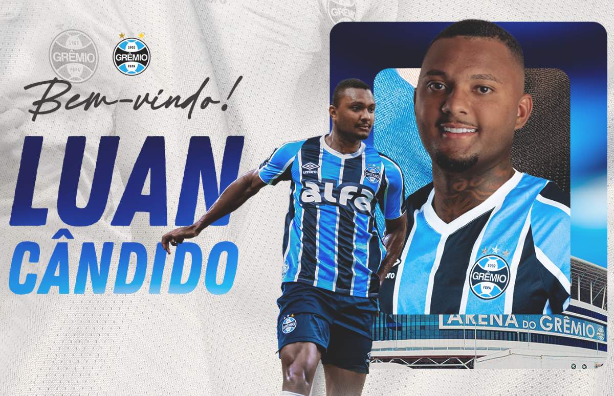 Luan Cândido anunciado pelo Grêmio