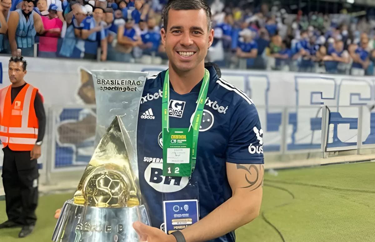 Mateus Famer, novo preparador de goleiros do Grêmio