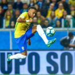 Neymar em jogo da Seleção Brasileira