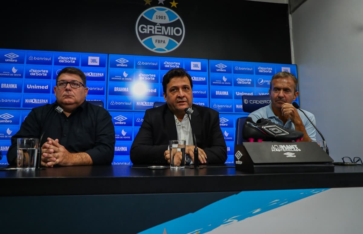 Nova diretoria de futebol do Grêmio para 2025