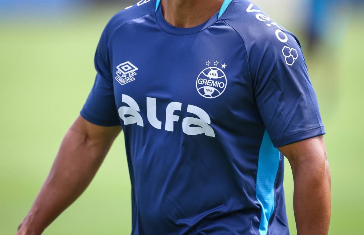 Novo uniforme de treino do Grêmio