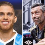 Cuellar, do Grêmio, e Pedro Caixinha