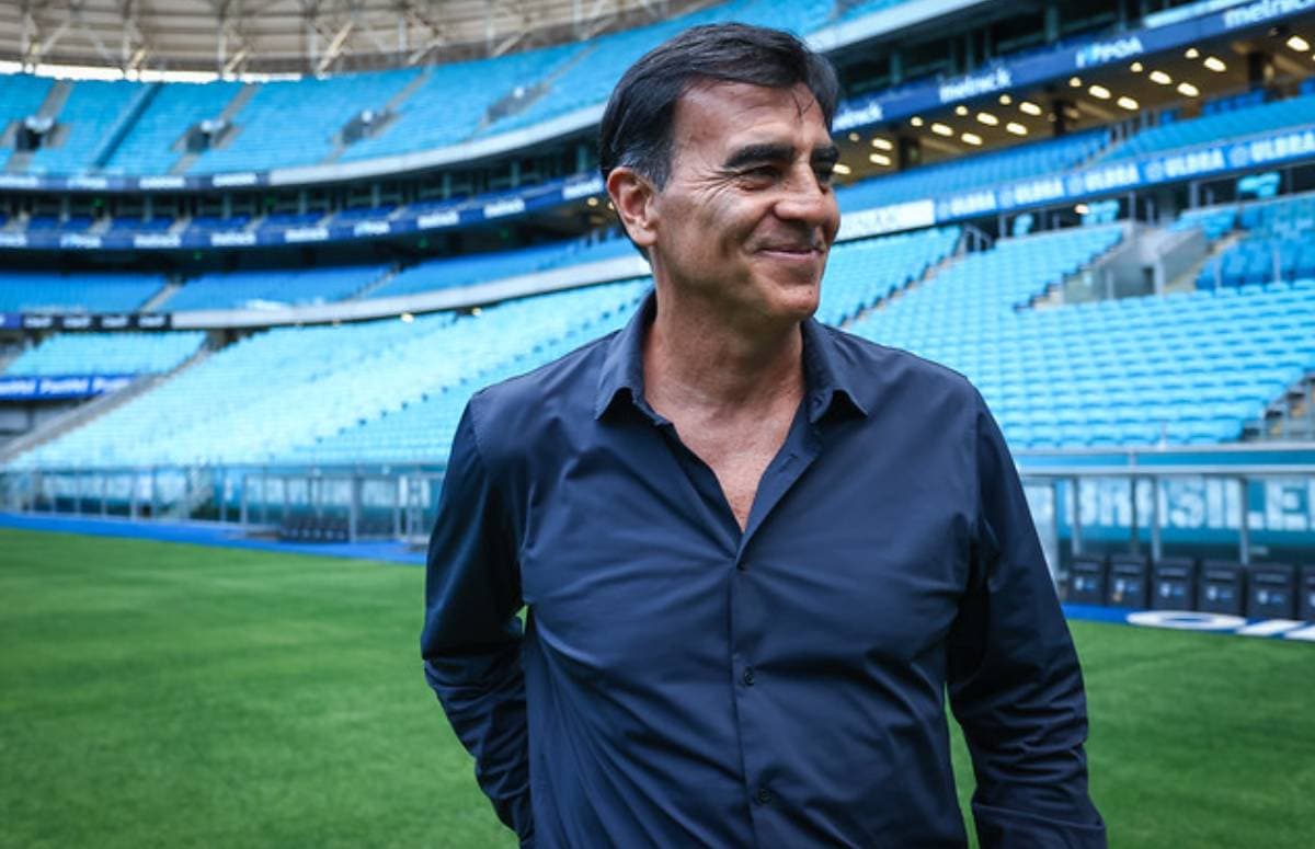 Quinteros, técnico do Grêmio