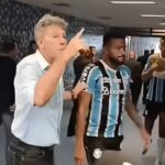 Renato não permite que jogadores deem entrevista após vitória do Grêmio