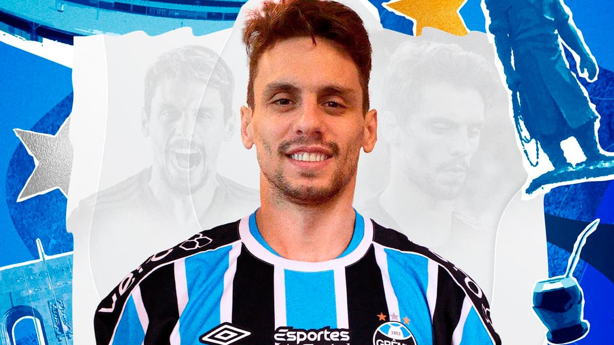 Rodrigo Caio anunciado pelo Grêmio
