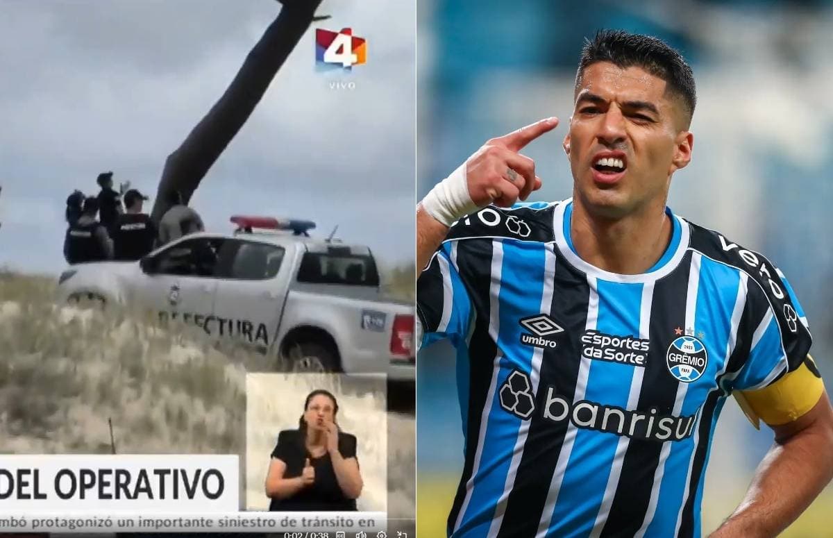 Ex-Grêmio, Suárez ajuda a salvar homem