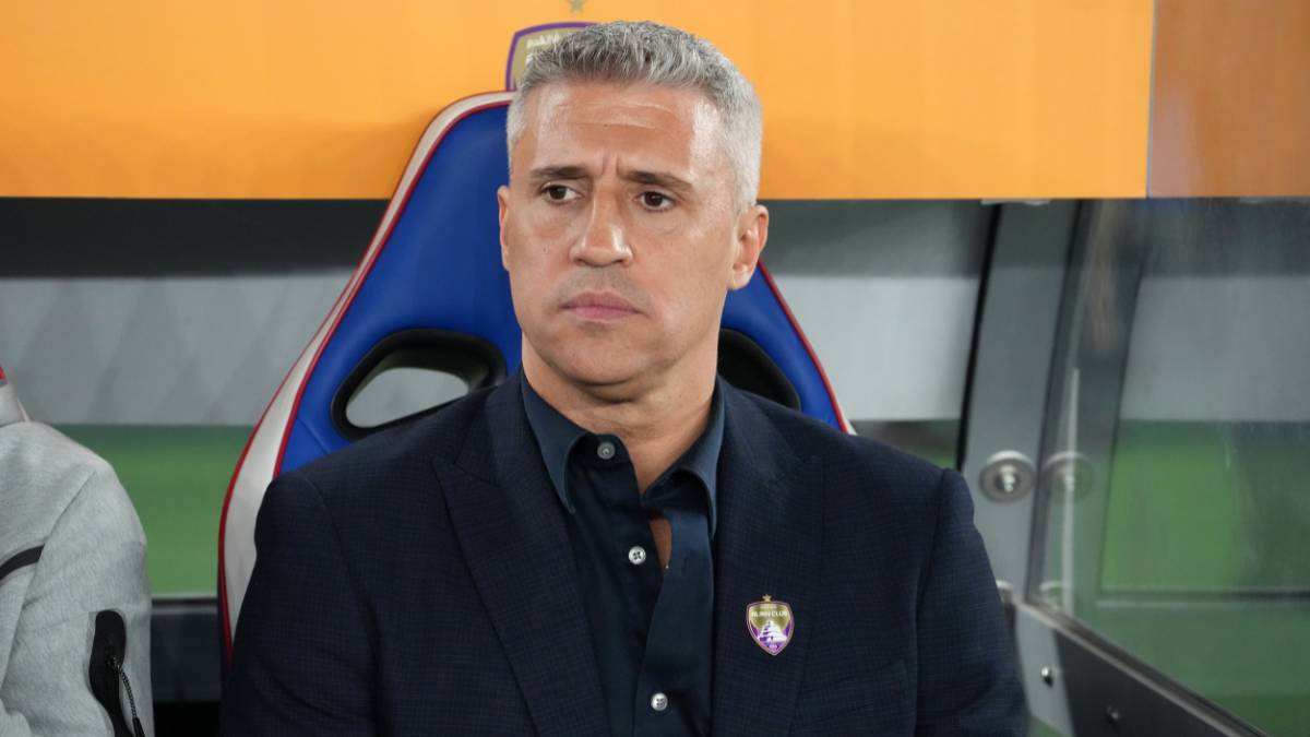 Técnico Hernán Crespo no Al-Ain