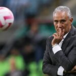 Tite em jogo na Arena do Grêmio