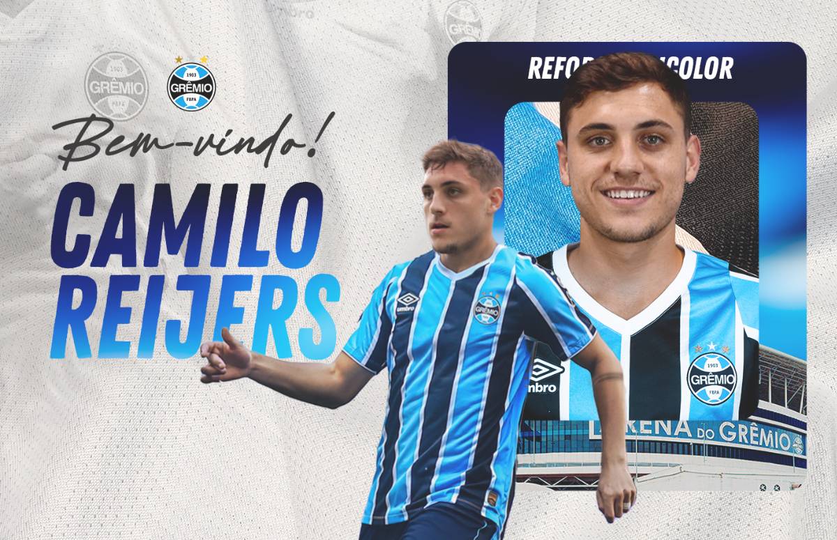 Camilo Reijers anunciado pelo Grêmio