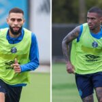 Wagner Leonardo e Lucas Esteves, do Grêmio