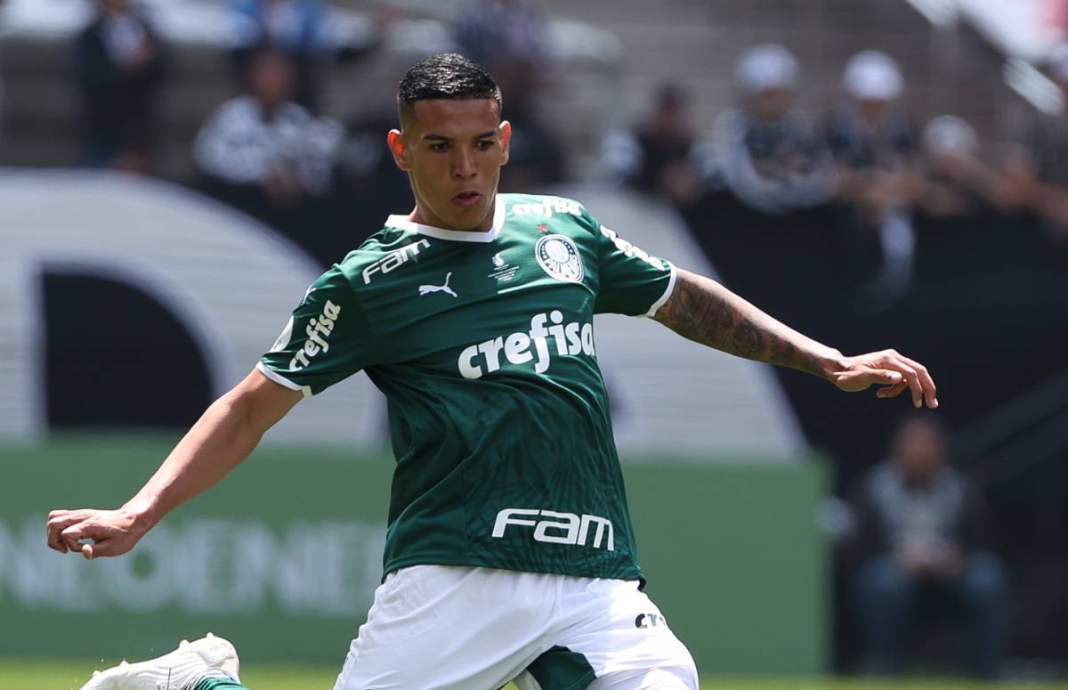 Zagueiro Naves, do Palmeiras, que interessa ao Grêmio