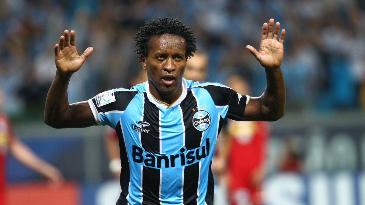 Zé Roberto pelo Grêmio